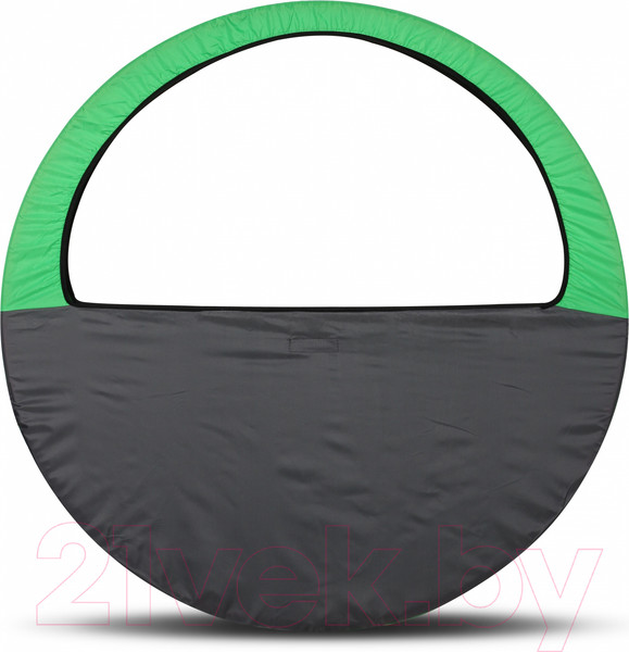 Изображение товара Чехол для гимнастического обруча Indigo Sport SM-083 (салатовый/серый)