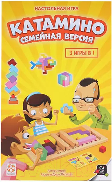Изображение товара Игра-головоломка Gigamic Катамино. Семейная версия