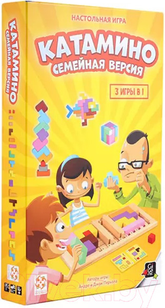 Изображение товара Игра-головоломка Gigamic Катамино. Семейная версия