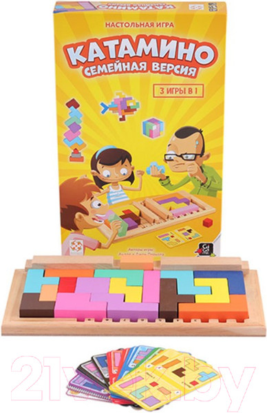 Изображение товара Игра-головоломка Gigamic Катамино. Семейная версия