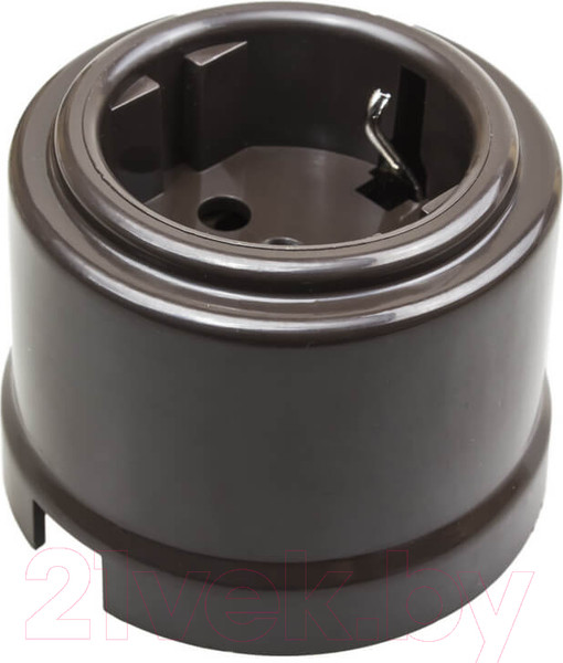 Изображение товара Розетка Bironi B1-101-22 (коричневый)