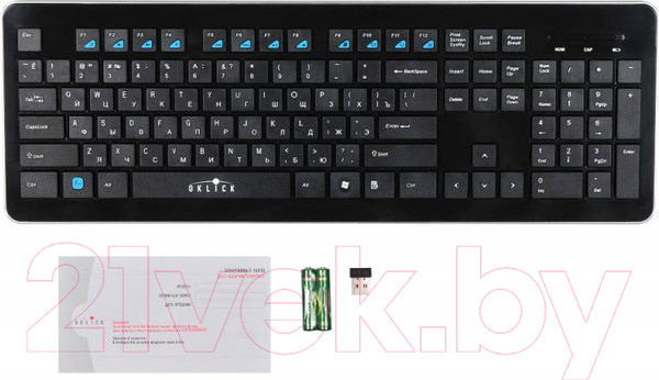 Изображение товара Клавиатура Оклик 870S (черный)