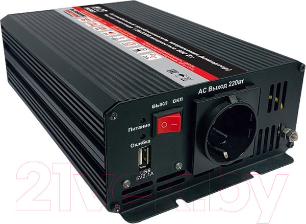 Изображение товара Автомобильный инвертор AVS IN-PS600W / A07977S