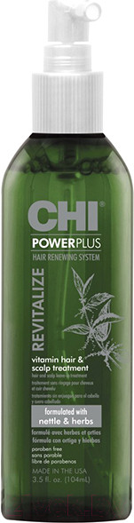 Изображение товара Спрей для волос CHI Power Plus Vitamin Hair&Scalp восстанавливающий (104мл)
