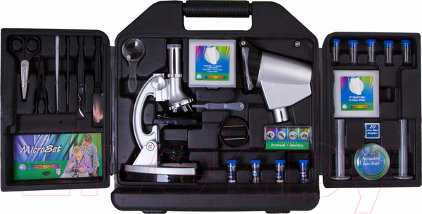 Изображение товара Микроскоп оптический Bresser Junior Biotar 300x-1200x / 70125 (кейс)