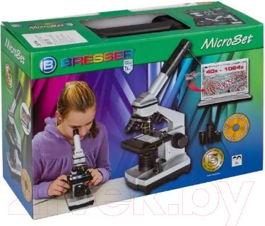 Изображение товара Микроскоп цифровой Bresser Junior 40x-1024x / 26754 (кейс)