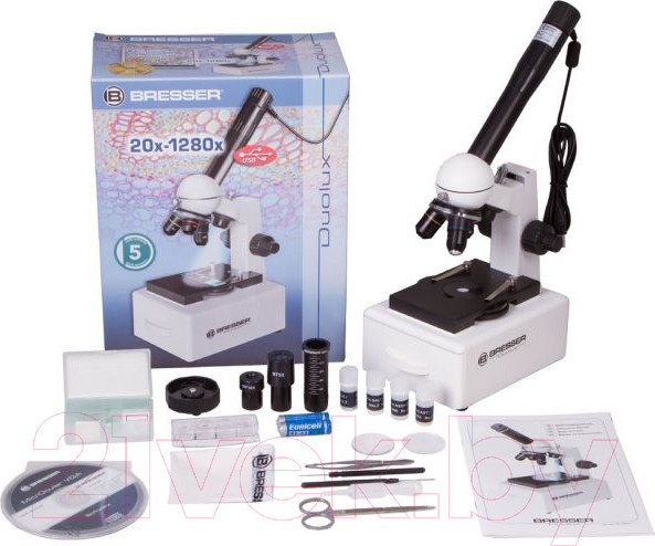 Изображение товара Микроскоп цифровой Bresser Duolux 20x-1280x / 33139