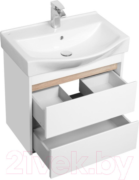 Изображение товара Тумба с умывальником Акватон Нортон 65 (1A2488K0NT010)