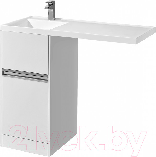 Изображение товара Тумба с умывальником Акватон Лондри 40 (1A2360K1LH010)