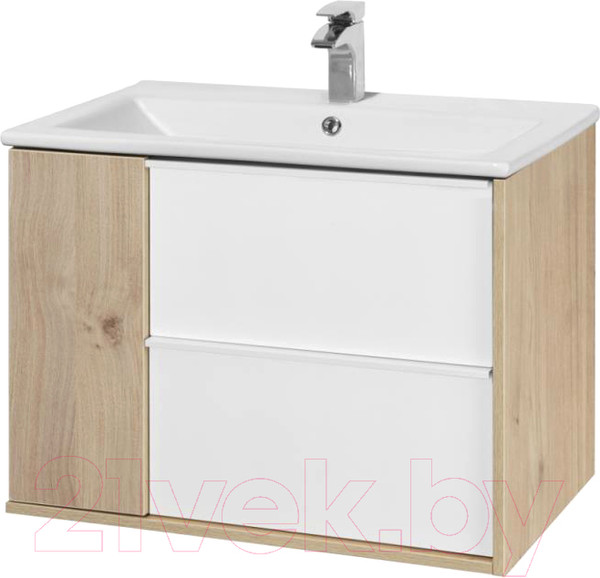 Изображение товара Тумба с умывальником Акватон Бостон 75 (1A2526K1BN010)