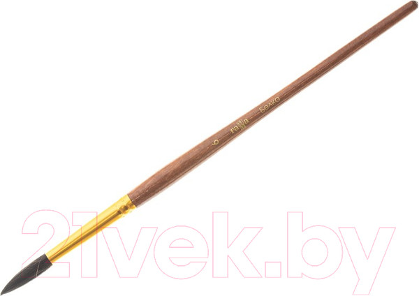 Изображение товара Кисть для рисования ГАММА Белка №6 / 280618.01.06