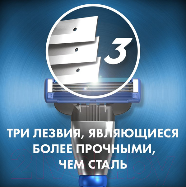 Изображение товара Набор сменных кассет Gillette Mach3 Turbo (8шт)