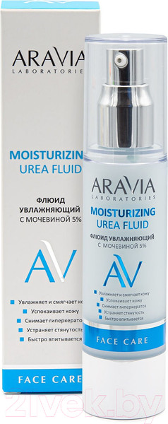 Изображение товара Крем для лица Aravia Laboratories 5% Moisturising Urea Fluid (50мл)