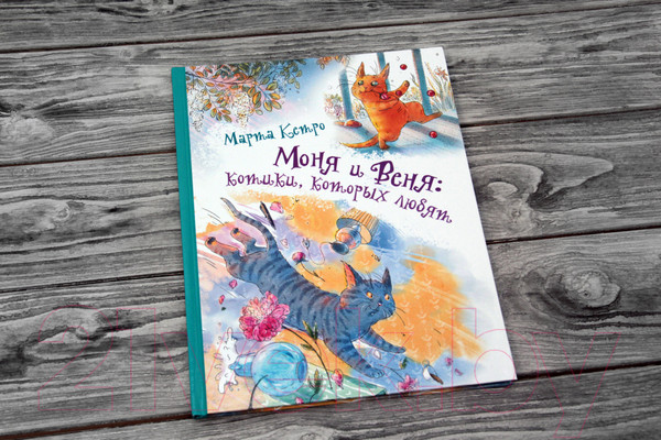 Изображение товара Книга АСТ Моня и Веня: котики, которых любят (Кетро М.)