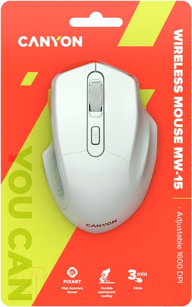 Изображение товара Мышь Canyon MW-15 / CNE-CMSW15PW