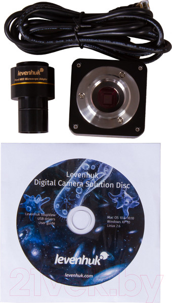 Изображение товара Микроскоп цифровой Levenhuk MED D30T / 73998