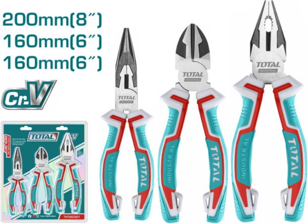 Изображение товара Набор губцевого инструмента TOTAL THT2K0301