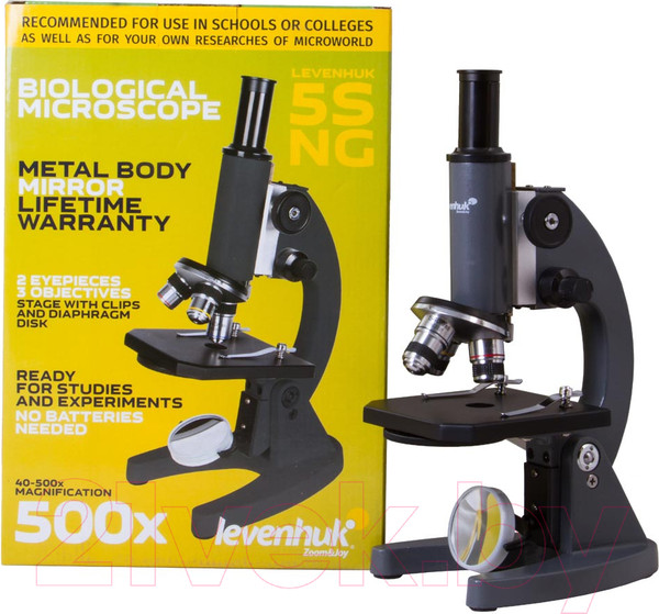 Изображение товара Микроскоп оптический Levenhuk 5S NG / 71916