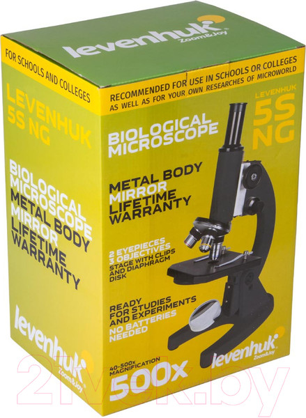 Изображение товара Микроскоп оптический Levenhuk 5S NG / 71916