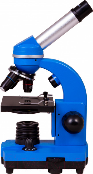 Изображение товара Микроскоп оптический Bresser Junior Biolux SEL 40–1600x / 74322 (синий)