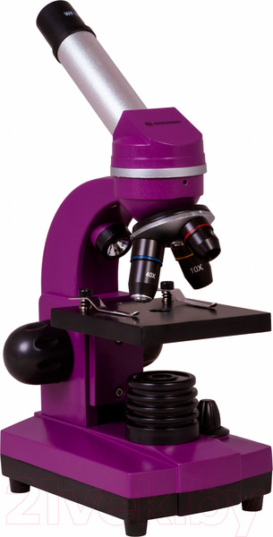 Изображение товара Микроскоп оптический Bresser Junior Biolux SEL 40–1600x / 74321 (фиолетовый)