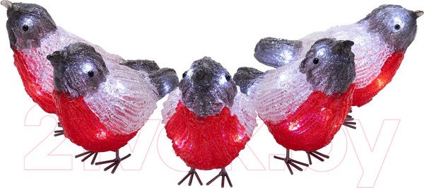 Изображение товара Набор световых фигурок Neon-Night Семья снегирей 513-346