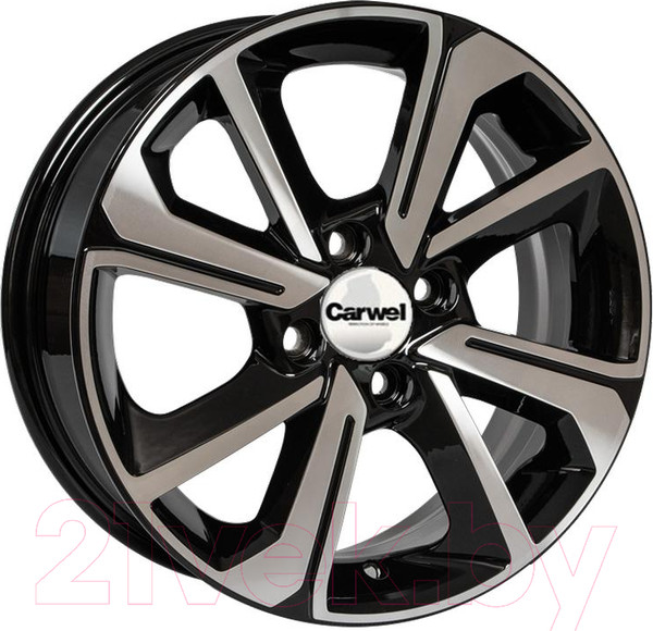 Изображение товара Литой диск Carwel Воже 1501 Logan 15x6" 4x100мм DIA 60.1мм ET 40мм ABT