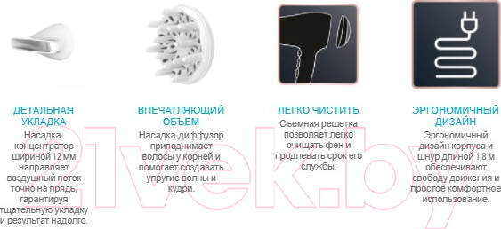 Изображение товара Фен Rowenta CV5930F0