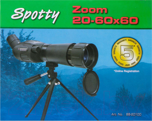 Изображение товара Подзорная труба Bresser Junior Spotty 20–60x60 / 73752