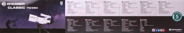 Изображение товара Телескоп Bresser Classic 70/350 AZ / 71114