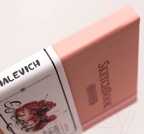 Изображение товара Скетчбук Малевичъ Bristol Touch / 401229 (розовый)