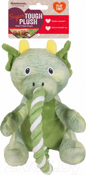 Изображение товара Игрушка для собак Rosewood Дракон / 39174/RW (зеленый)