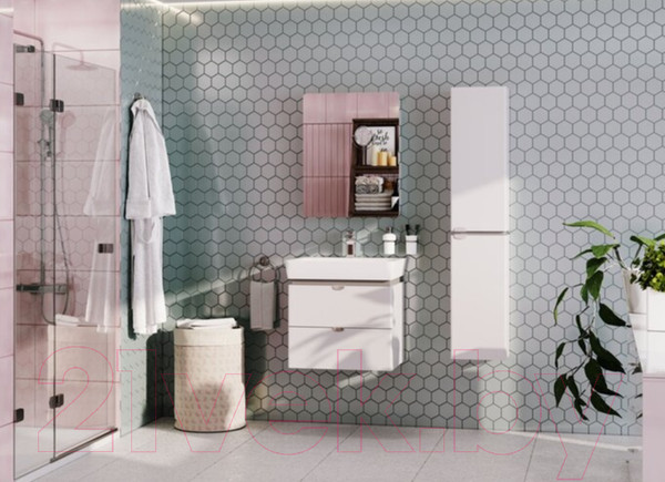 Изображение товара Тумба под умывальник Акватон Скай 50 (1A238001SY010)