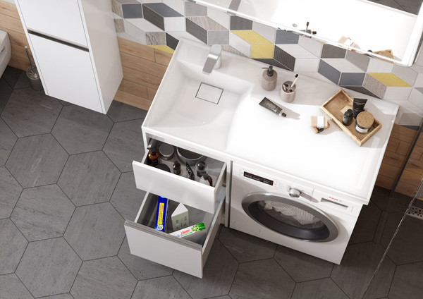 Изображение товара Умывальник Акватон Лондри 105 (1A72833KLH01L)