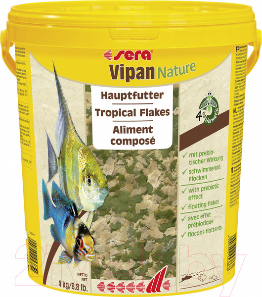Изображение товара Корм для рыб Sera Nature Vipan Tropical 32293 (20л/4кг)