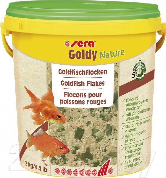 Изображение товара Корм для рыб Sera Goldy Nature 45381 (10л/2кг)