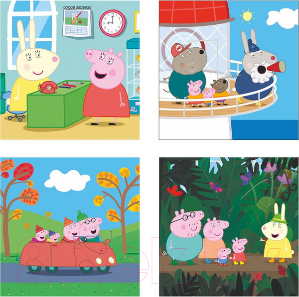 Изображение товара Набор пазлов Topgame Свинка Пеппа №1 / 01745