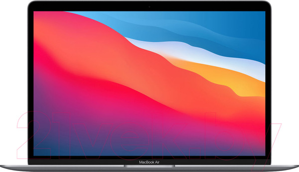 Ноутбук Apple MacBook Air 13" M1 2020 256GB / MGN63 (серый космос)