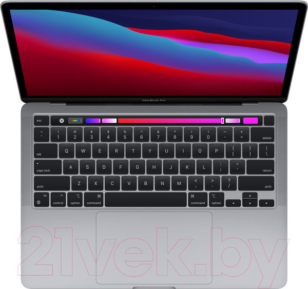 Изображение товара Ноутбук Apple MacBook Pro 13" M1 2020 256GB / MYD82 (серый космос)