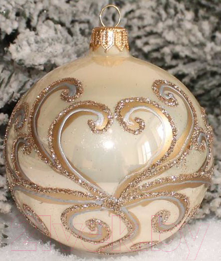 Изображение товара Шар новогодний Orbital Шар Д-378 / 200-076-2 (8см, акрил опал)