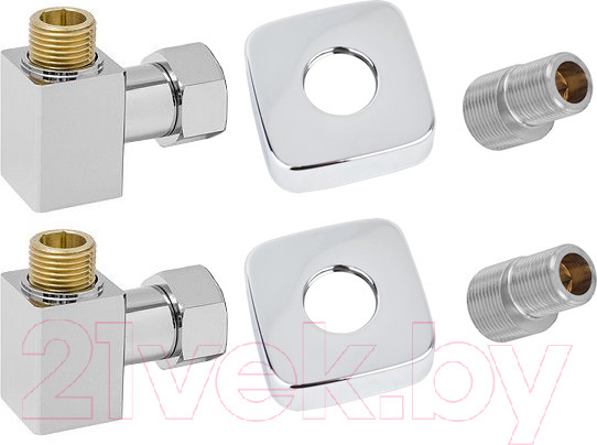 Изображение товара Комплект фитингов для полотенцесушителя Luxon KV 3/4"х1/2" / 758SCH0504