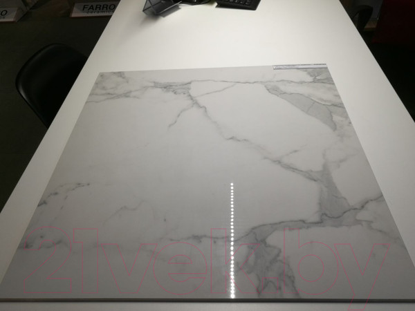 Изображение товара Плитка Farro Ceramics Blazy Statuario Polished (600x600)