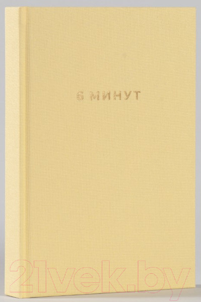 Изображение товара Мотивационный ежедневник Альпина 6 минут. Ежедневник, который изменит вашу жизнь. Лимонад (Спенст Д.)