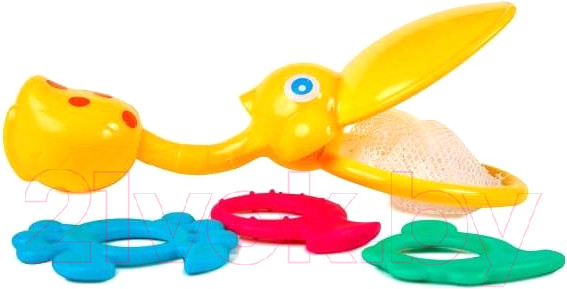 Изображение товара Игра для ванной Пома Пеликан на охоте 3+ (4шт)