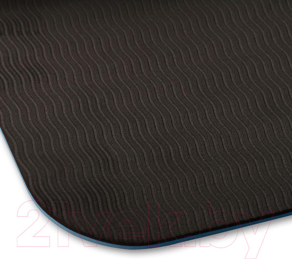 Изображение товара Коврик для йоги и фитнеса Indigo Sport TPE IN106 (голубой/черный)