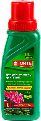 Изображение товара Удобрение Bona Forte Для декоративно-цветущих растений BF21010181 (285мл)