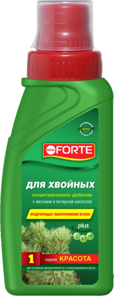 Изображение товара Удобрение Bona Forte Для хвойный растений BF21010301 (285мл)