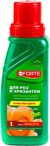 Изображение товара Удобрение Bona Forte Для роз и хризантем BF21010251 (285мл)