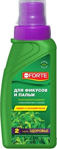 Изображение товара Удобрение Bona Forte Здоровье Для фикусов и пальм BF21060131 (285мл)