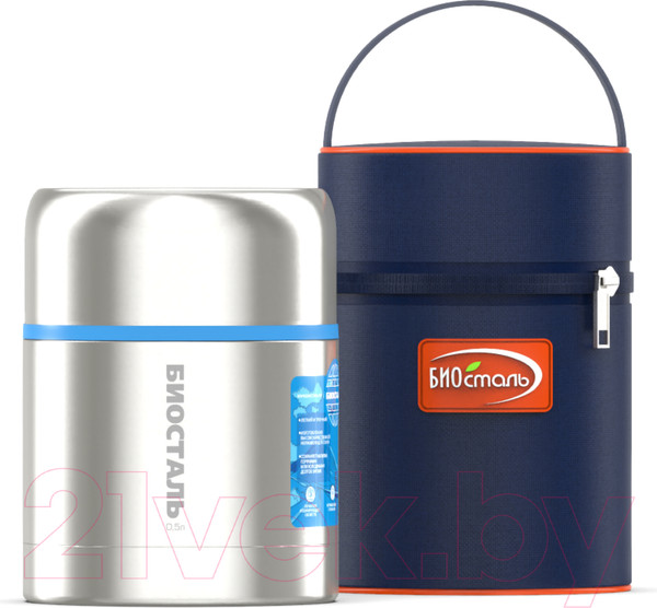 Изображение товара Термос для еды Биосталь NRP-500 (500мл)